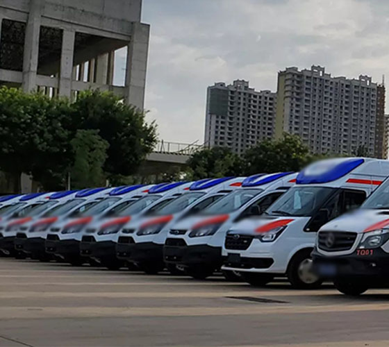 永福县服务车队展示